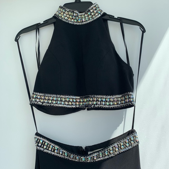 2 Piece Prom Dress - Picture 3 of 6